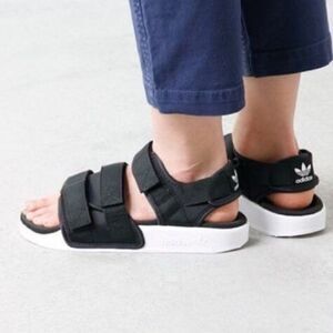 Adidas Originals Adilette Sandals Black and White Size 9 Style S75382 Unisex